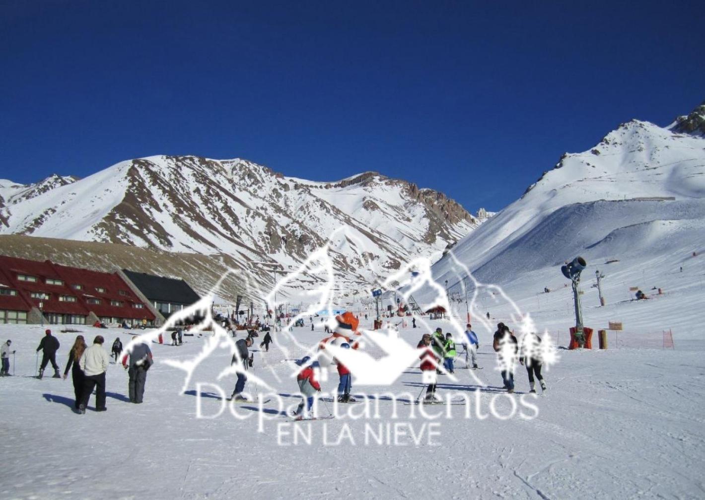 Hermoso Departamento Frente A Las Montanas Los Penitentes Esterno foto