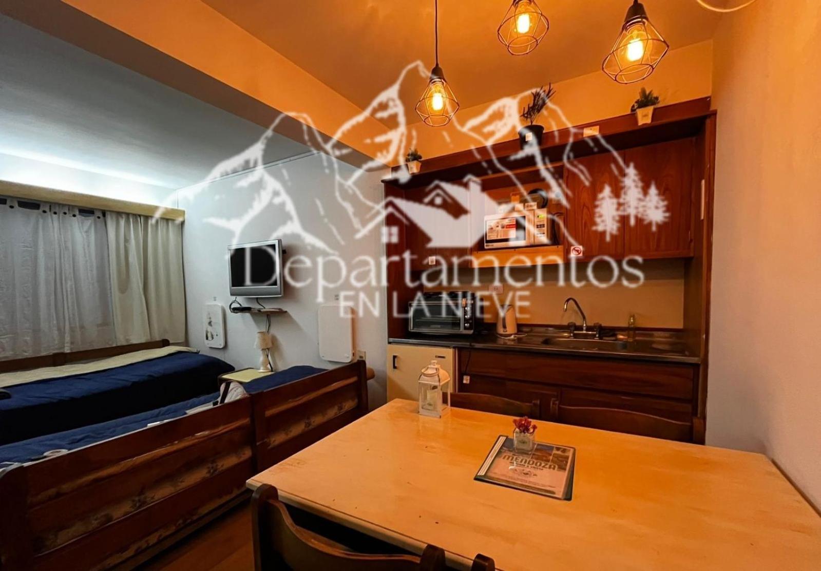 Hermoso Departamento Frente A Las Montanas Los Penitentes Esterno foto