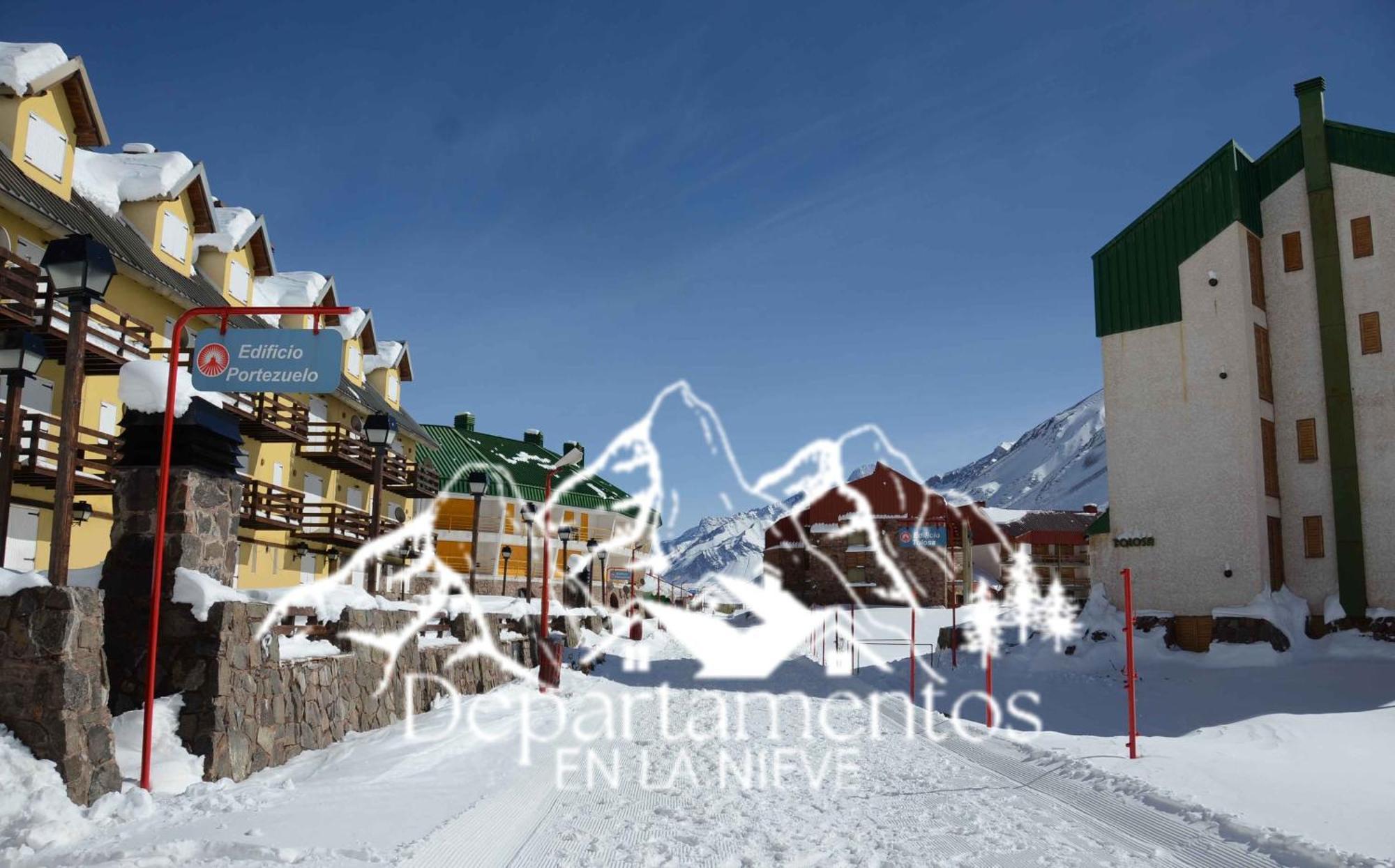 Hermoso Departamento Frente A Las Montanas Los Penitentes Esterno foto